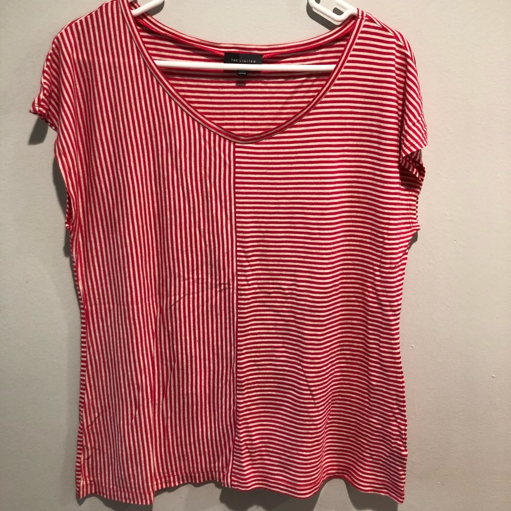 The Limited Striped Top, Size Large